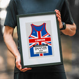 London Marathon Union Jack