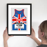 London Marathon Union Jack