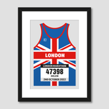 London Marathon Union Jack
