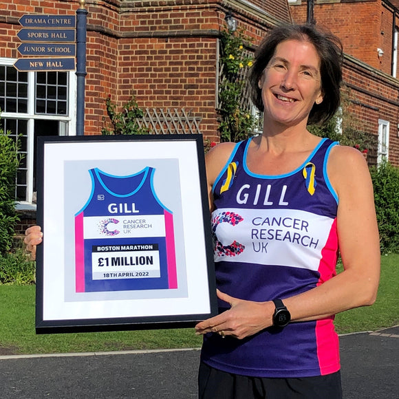 Gill's £1 Million for Cancer Research UK